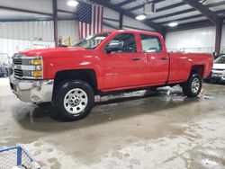 Salvage cars for sale at West Mifflin, PA auction: 2018 Chevrolet Silverado K2500 Heavy Duty