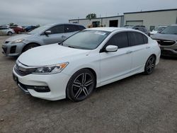 Salvage cars for sale from Copart Kansas City, KS: 2016 Honda Accord Sport