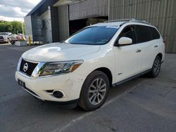 Nissan salvage cars for sale: 2014 Nissan Pathfinder SV Hybrid