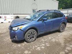 Salvage cars for sale at West Mifflin, PA auction: 2016 Subaru Crosstrek Premium