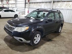 Salvage cars for sale at Woodburn, OR auction: 2010 Subaru Forester XS