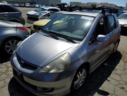 Honda FIT S salvage cars for sale: 2007 Honda FIT S