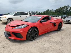 Salvage cars for sale at Houston, TX auction: 2022 Chevrolet Corvette Stingray 2LT