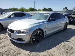 Salvage cars for sale at Sacramento, CA auction: 2015 BMW 435 I Gran Coupe