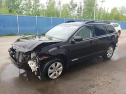 Salvage cars for sale at Moncton, NB auction: 2010 Subaru Outback 3.6R Limited