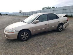 Salvage cars for sale at Anderson, CA auction: 2000 Honda Accord SE