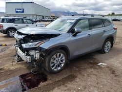 Toyota Highlander Limited salvage cars for sale: 2020 Toyota Highlander Limited