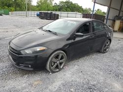 Salvage cars for sale from Copart Cartersville, GA: 2015 Dodge Dart GT