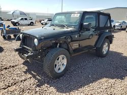 Jeep salvage cars for sale: 2013 Jeep Wrangler Sport