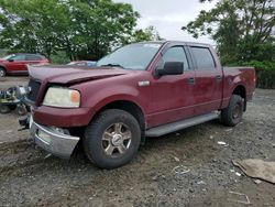 Salvage cars for sale from Copart Baltimore, MD: 2005 Ford F150 Supercrew