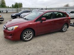 Vehiculos salvage en venta de Copart Arlington, WA: 2014 Subaru Impreza Premium