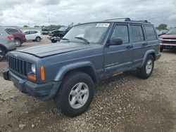 Salvage cars for sale from Copart Kansas City, KS: 2001 Jeep Cherokee Sport