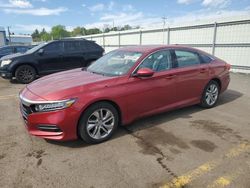 Salvage cars for sale at Pennsburg, PA auction: 2018 Honda Accord LX