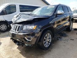 Vehiculos salvage en venta de Copart Pekin, IL: 2016 Jeep Grand Cherokee Limited