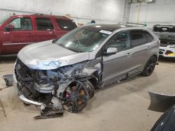 Salvage cars for sale from Copart Milwaukee, WI: 2020 Ford Edge ST