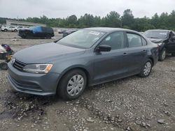 Salvage cars for sale at Memphis, TN auction: 2015 Volkswagen Jetta Base