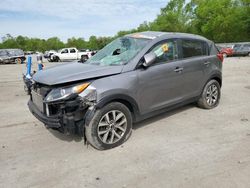 Salvage cars for sale from Copart Ellwood City, PA: 2016 KIA Sportage LX