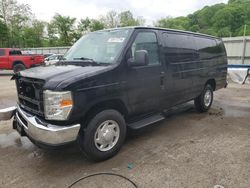 Salvage cars for sale at Ellwood City, PA auction: 2011 Ford Econoline E350 Super Duty Wagon