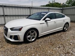 Salvage cars for sale at Rogersville, MO auction: 2022 Audi A5 Premium 45
