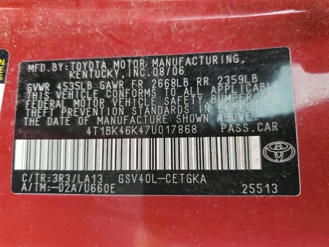 2007 Toyota Camry LE