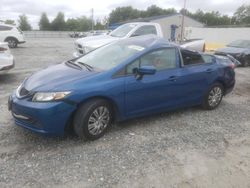 Salvage cars for sale from Copart Midway, FL: 2015 Honda Civic LX