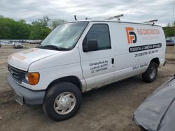 Salvage cars for sale from Copart Marlboro, NY: 2007 Ford Econoline E250 Van