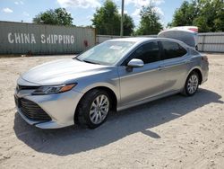 Salvage cars for sale from Copart Midway, FL: 2019 Toyota Camry L