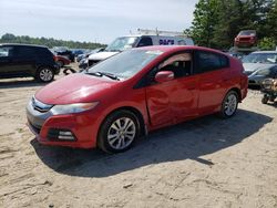 Salvage cars for sale from Copart Seaford, DE: 2013 Honda Insight EX