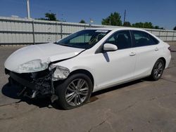 Salvage cars for sale at Littleton, CO auction: 2017 Toyota Camry LE