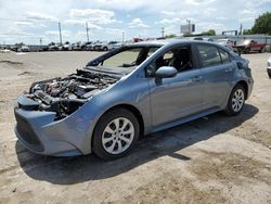 Salvage cars for sale at Oklahoma City, OK auction: 2022 Toyota Corolla LE