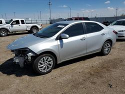 Salvage cars for sale at Greenwood, NE auction: 2019 Toyota Corolla L