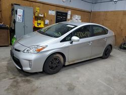 Salvage cars for sale at Kincheloe, MI auction: 2014 Toyota Prius