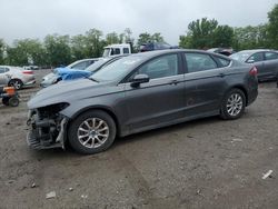 Salvage cars for sale at Baltimore, MD auction: 2015 Ford Fusion S