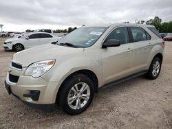 Salvage cars for sale at Houston, TX auction: 2015 Chevrolet Equinox LS