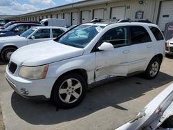 Salvage cars for sale at Louisville, KY auction: 2006 Pontiac Torrent