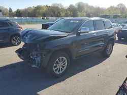 Salvage cars for sale at Assonet, MA auction: 2015 Jeep Grand Cherokee Limited