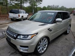 Salvage cars for sale from Copart Gaston, SC: 2014 Land Rover Range Rover Sport HSE