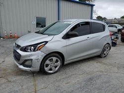 Salvage cars for sale at Tulsa, OK auction: 2021 Chevrolet Spark LS