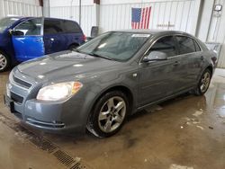 Salvage cars for sale at Franklin, WI auction: 2008 Chevrolet Malibu 1LT