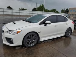 Subaru salvage cars for sale: 2017 Subaru WRX Premium