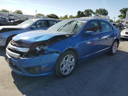 Salvage cars for sale at Sacramento, CA auction: 2011 Ford Fusion SE