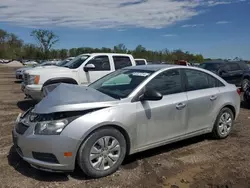 Salvage cars for sale from Copart Des Moines, IA: 2012 Chevrolet Cruze LS