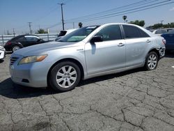 Salvage cars for sale at Colton, CA auction: 2007 Toyota Camry Hybrid