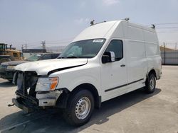 Salvage trucks for sale at Sun Valley, CA auction: 2016 Nissan NV 2500 S
