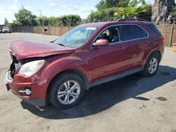 Salvage cars for sale at San Martin, CA auction: 2010 Chevrolet Equinox LT