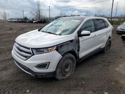Salvage cars for sale from Copart Montreal Est, QC: 2018 Ford Edge SEL