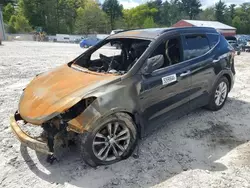 Salvage cars for sale from Copart Mendon, MA: 2018 Hyundai Santa FE Sport