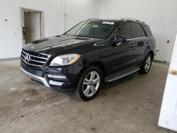 Salvage cars for sale from Copart Madisonville, TN: 2013 Mercedes-Benz ML 350