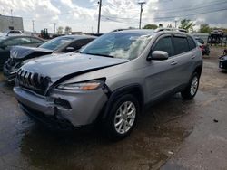Salvage cars for sale from Copart Chicago Heights, IL: 2014 Jeep Cherokee Latitude