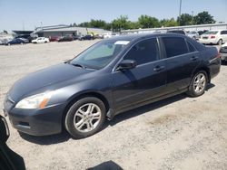 Salvage cars for sale from Copart Sacramento, CA: 2006 Honda Accord SE